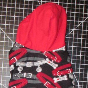 Dog Coat-Handcrafted & Adjustable-Size Small